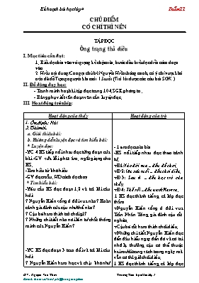 Giáo án Khối 4 - Tuần 11 (Bản đẹp)